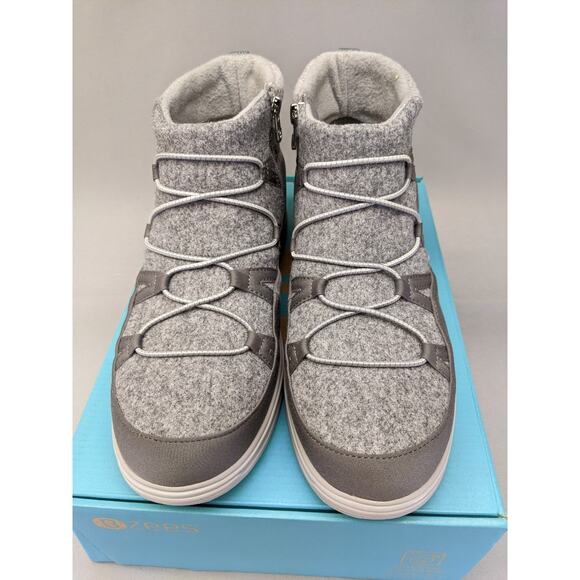 BZees Womens Tahoe Washable Comfort Ankle Boots Evening Sky Fleece 10 W - Picture 5 of 9